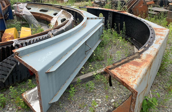 Fuller 18' X 10-1/2' (5.5m X 3.2m) Sag Mill, Rubber-lined With 1500 Hp, 1192 Rpm Motor)